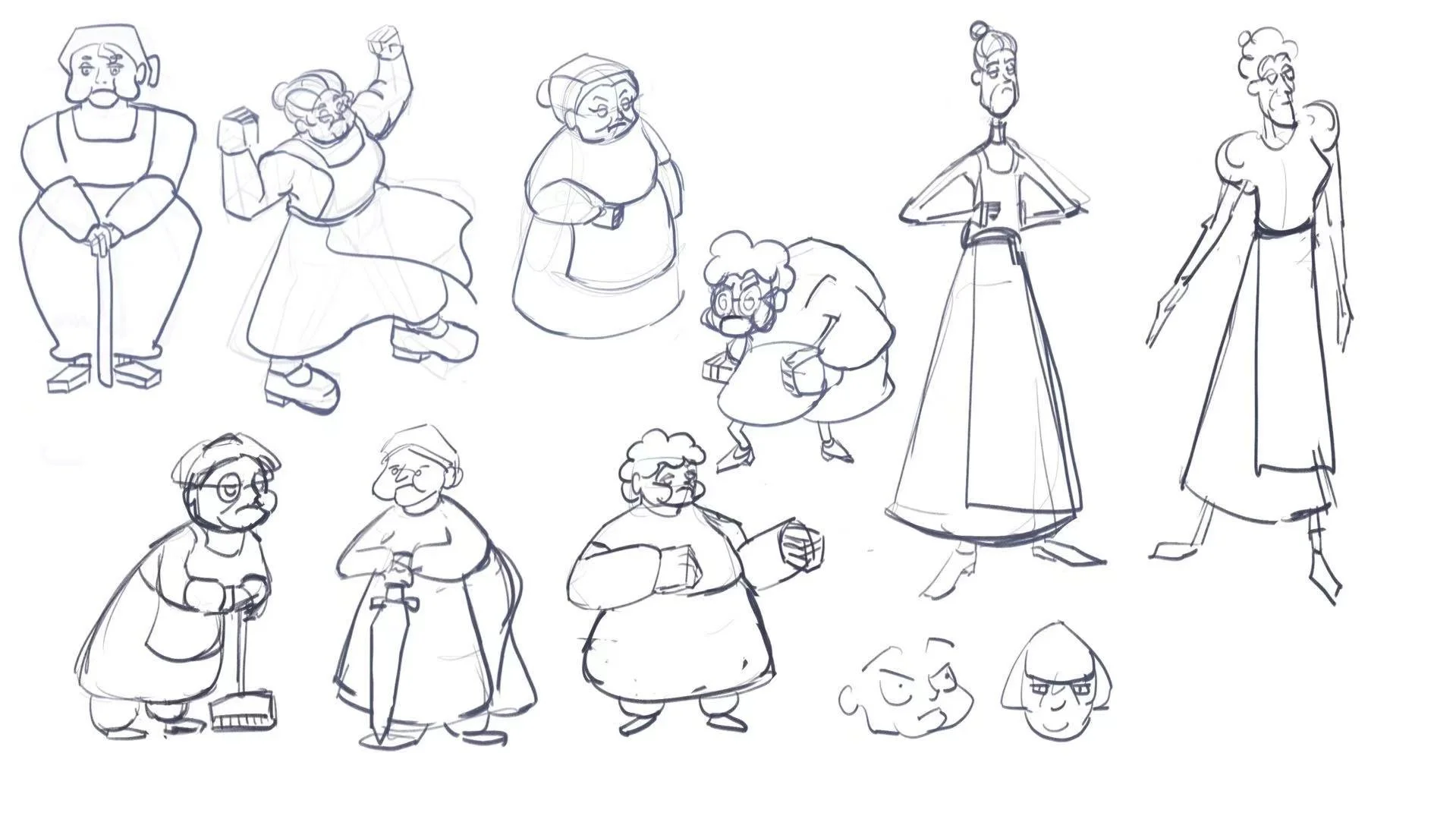 Mighty Maid character development