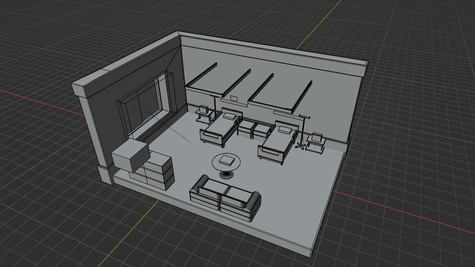 Step Forward Hospital 3D Modeling 1