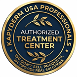 Kapyderm USA Professionals Authorized Treatment Center seal