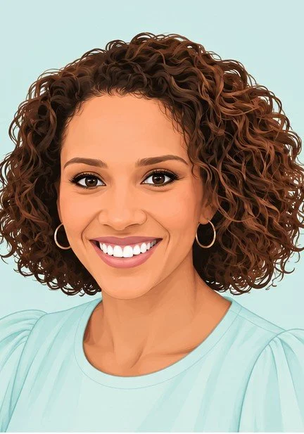 Illustrated portrait of Ashlyn Styles