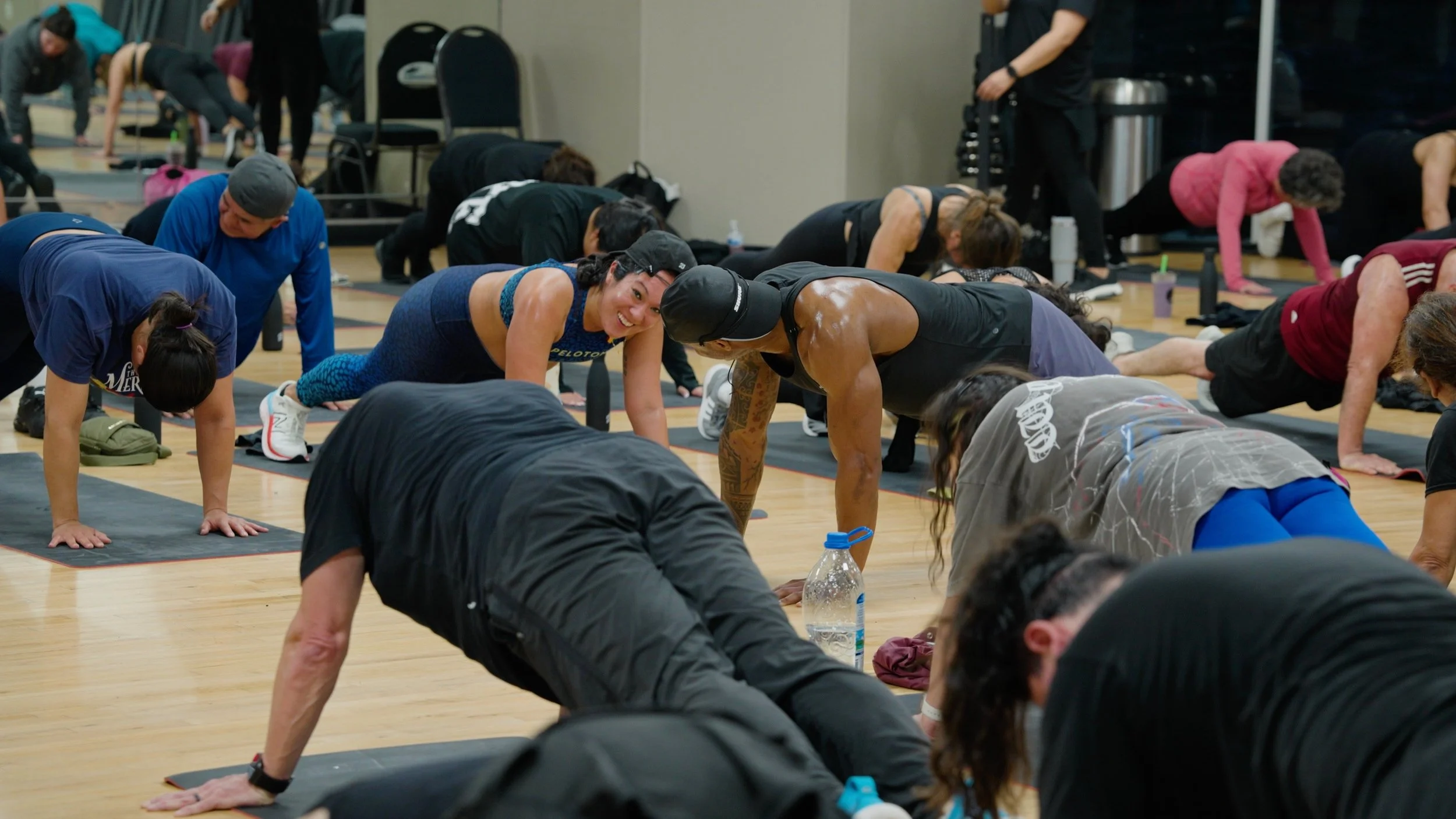 Peloton x LA Fitness — still 5