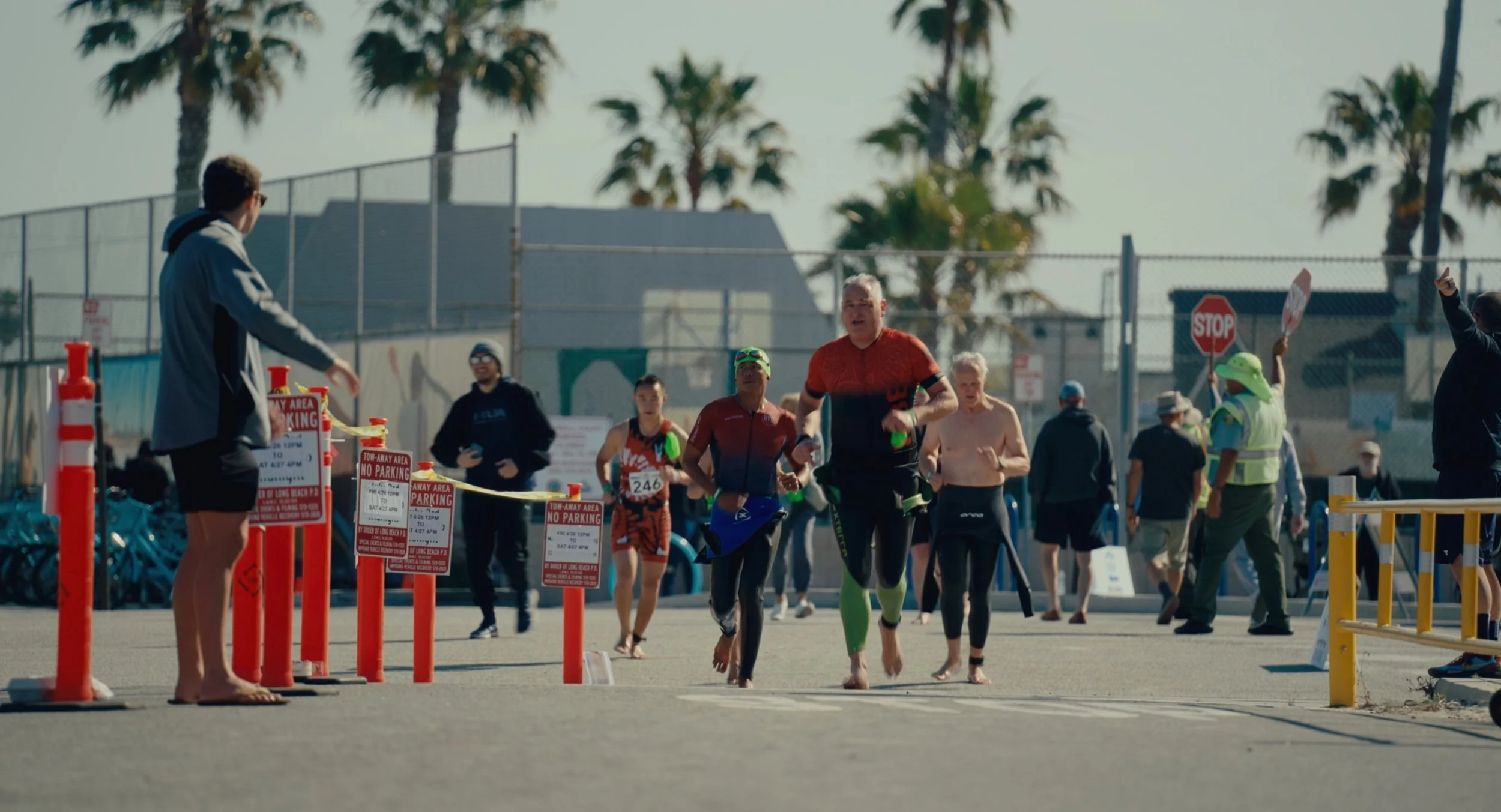 Bayshore Triathlon — film still 1