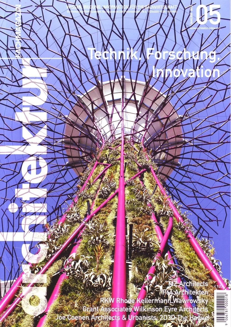 Historic specialist magazine cover featuring Gardens by the Bay