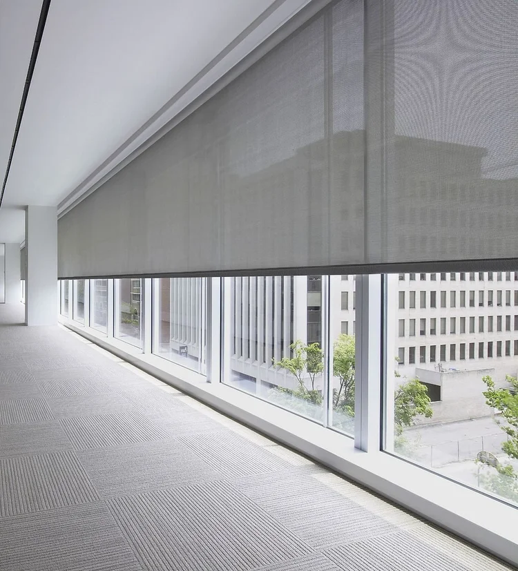 Commercial roller and solar shades