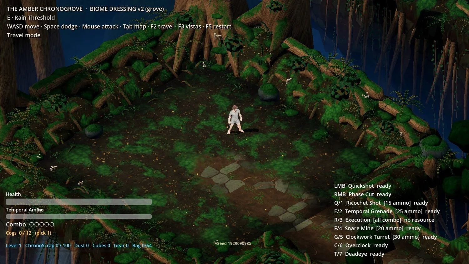 Amber Chronogrove in-game development environment