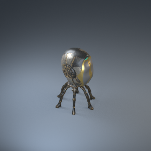 Mainspring Ammonite isolated development model