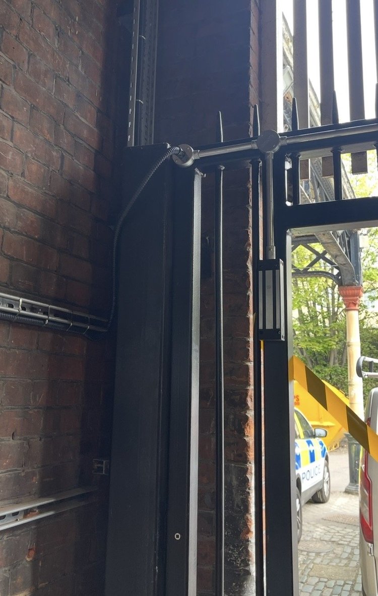 Access control and electrical project — photo 2483
