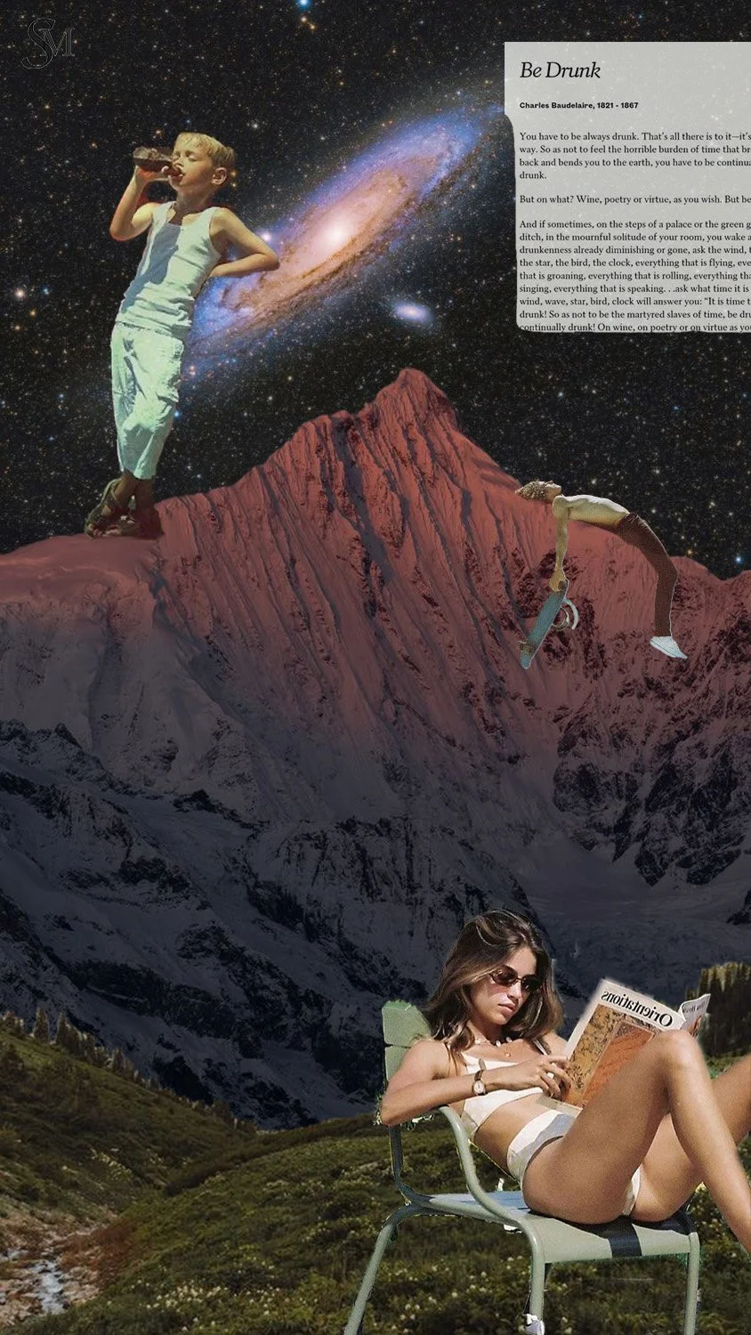 Be Drunk galaxy collage
