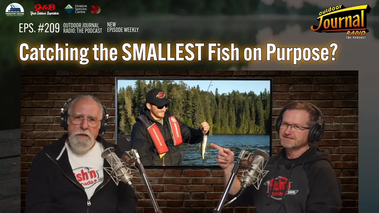 Catching the SMALLEST Fish on Purpose? | Outdoor Journal Radio
