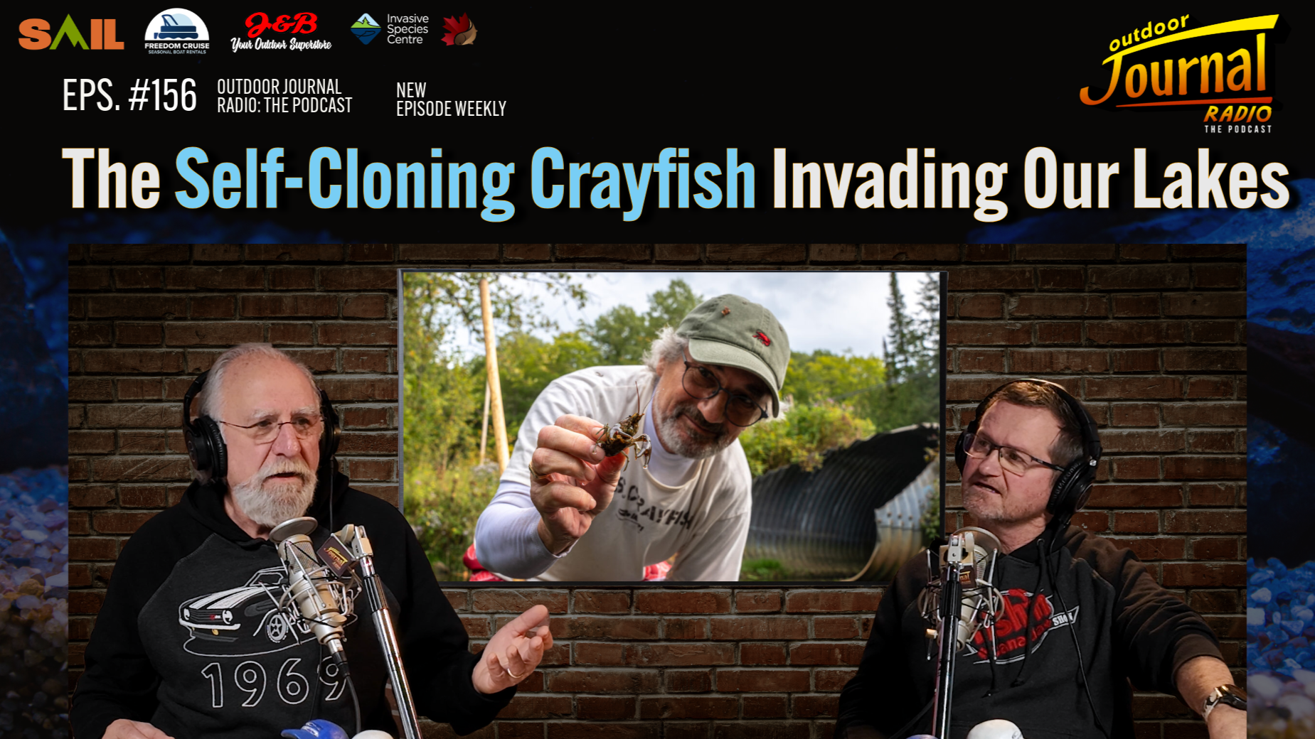 The Self-Cloning Crayfish Invading our Lakes | Outdoor Journal Radio ep. 156