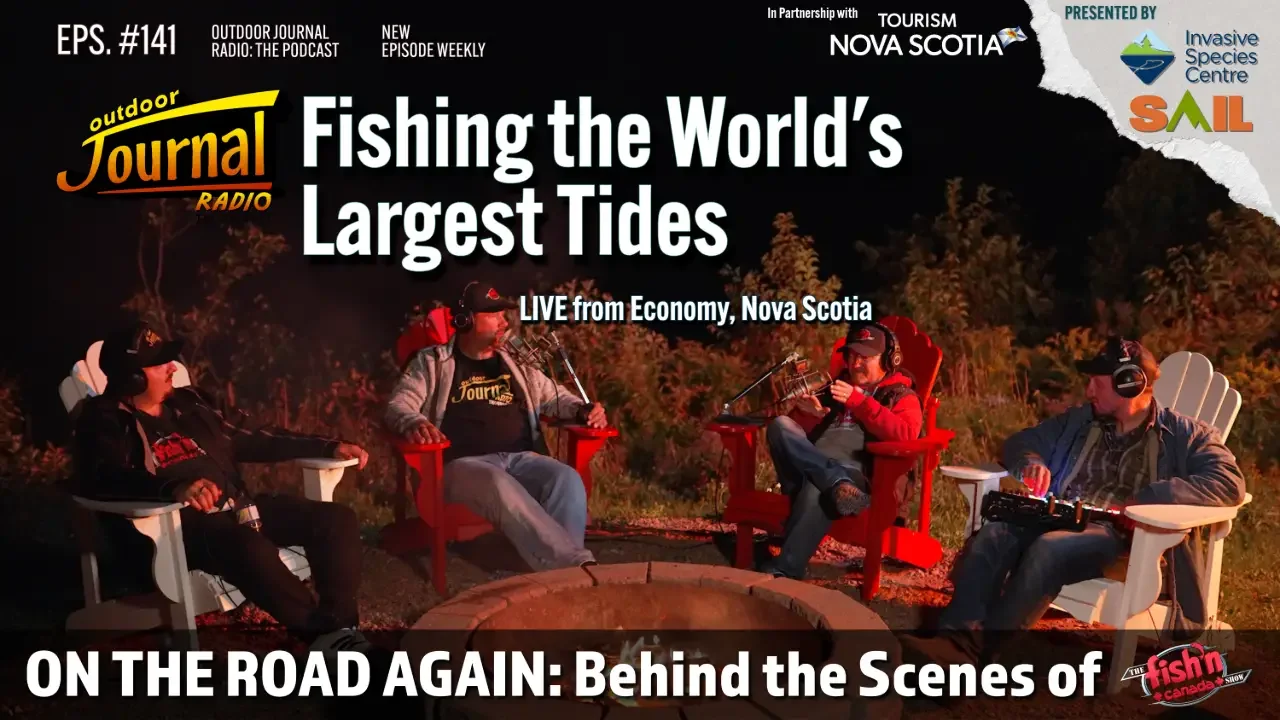 Fishing the World’s Largest Tides | Outdoor Journal Radio ep.141
