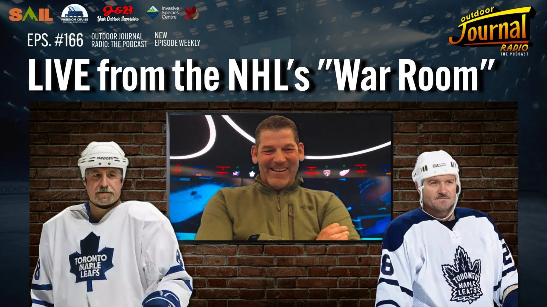 LIVE from the NHL’s “War Room” (w/ Kris King) | Episode 166