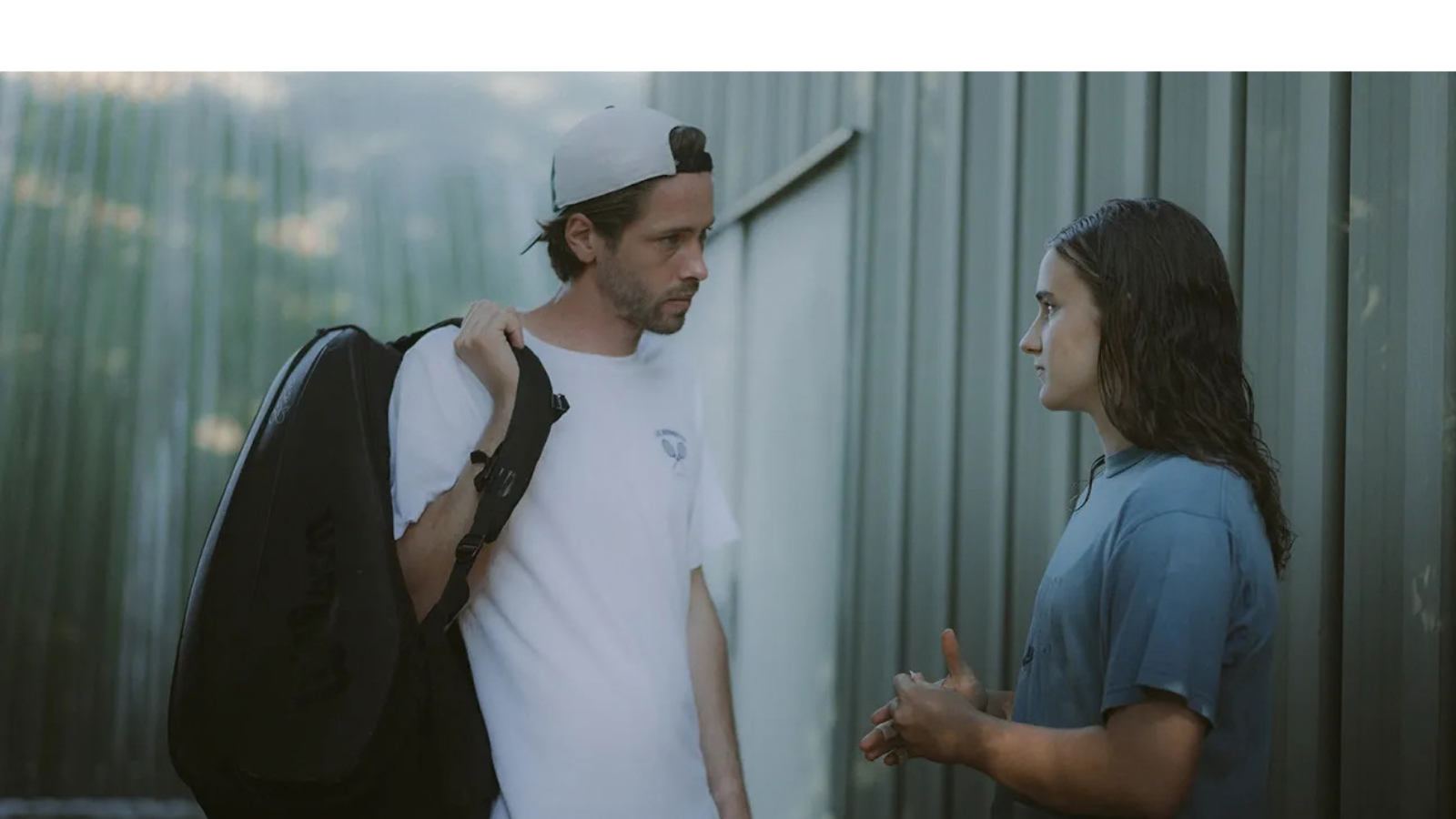 Film still from Julie Keeps Quiet