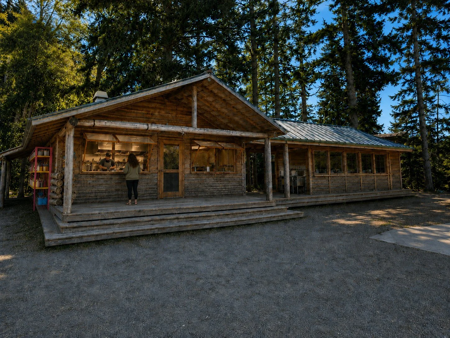 Design sketch of the Hurricane Ridge kitchen