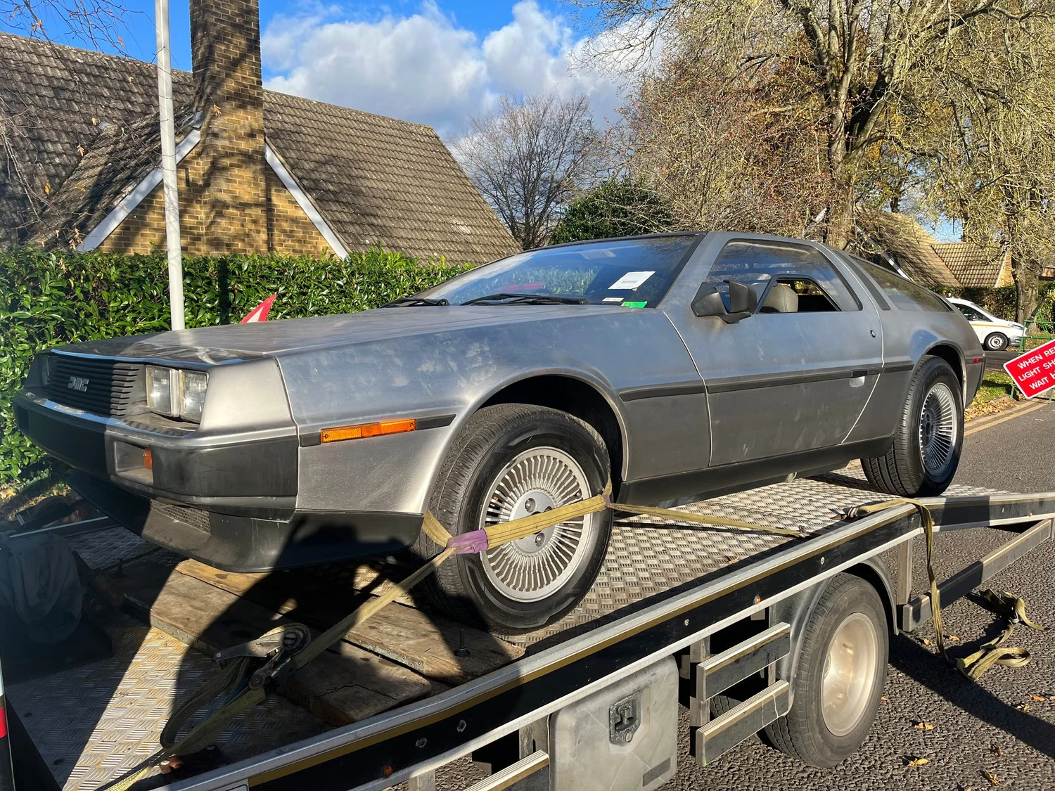 DeLorean time machine build – photo 3