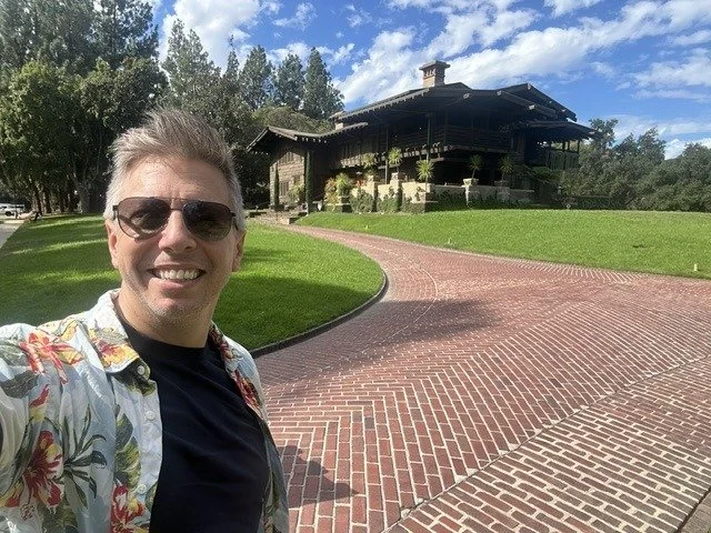 Nick at the Gamble House, Doc Brown's 1955 home