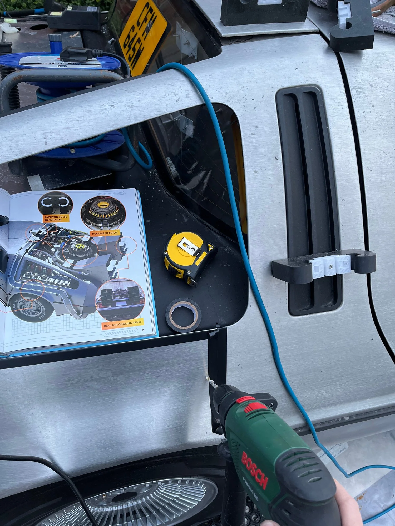 DeLorean time machine build – photo 19
