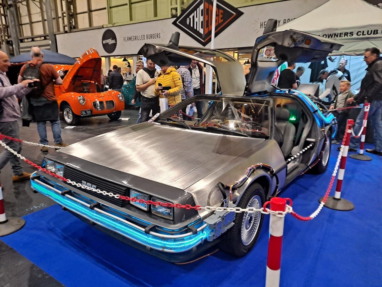 DeLorean time machine at comic cons and car shows – photo 2