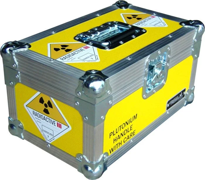 Doc Brown plutonium carry case