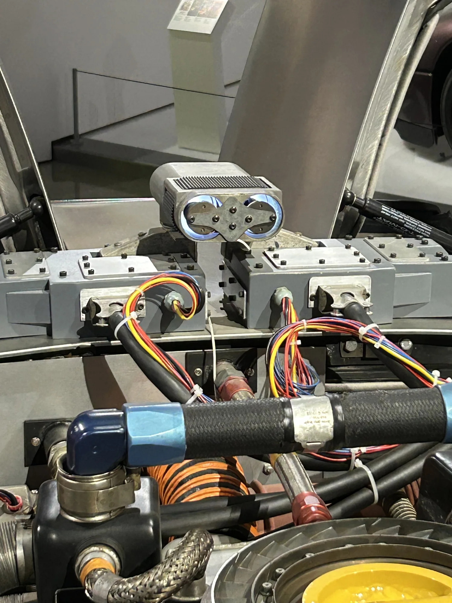Reactor and rear deck hardware on the original A car
