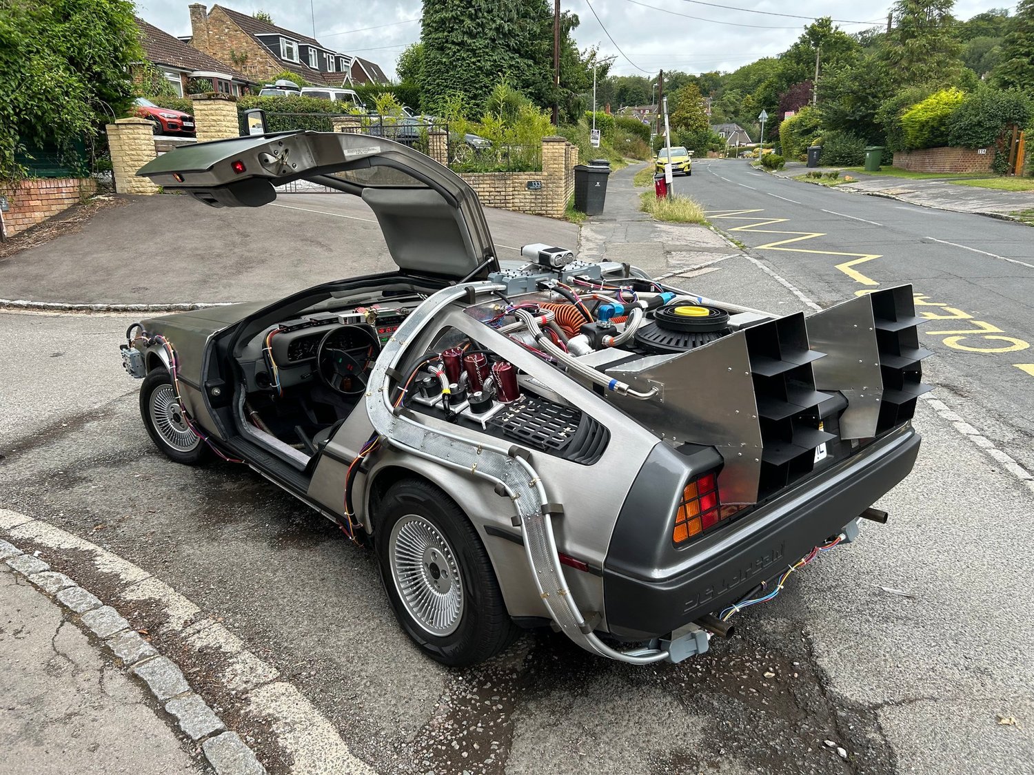 Rear vents on our Time Machine