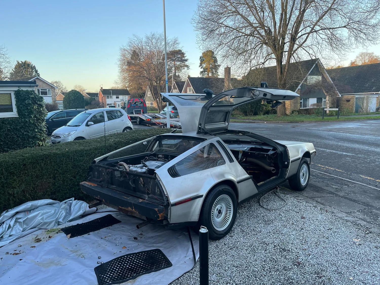 DeLorean time machine build – photo 9