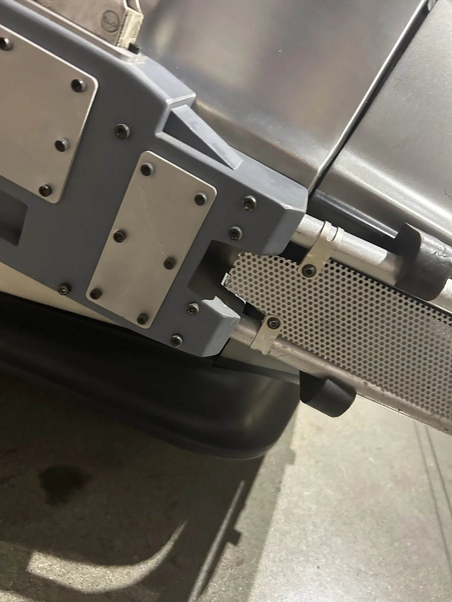Bodywork detail on the A car