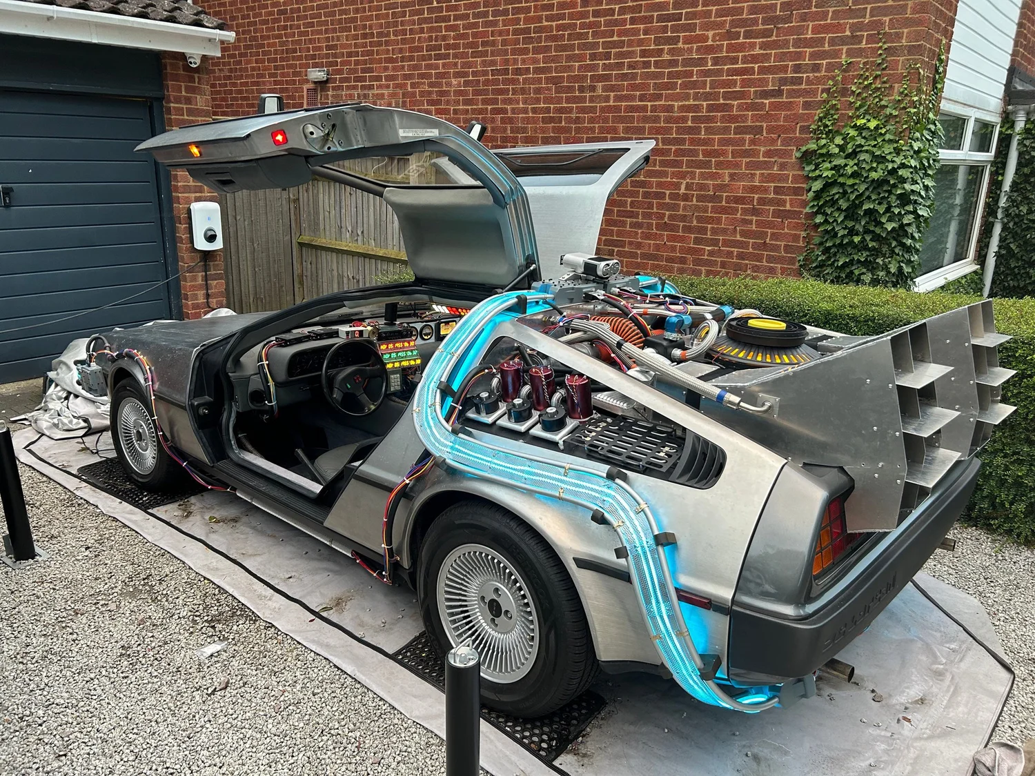 DeLorean time machine build – photo 25