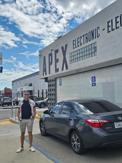 Nick at Apex Electronics, Sun Valley