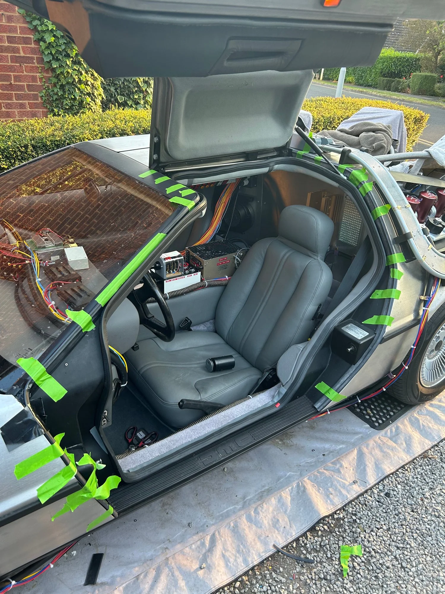 DeLorean time machine build – photo 21