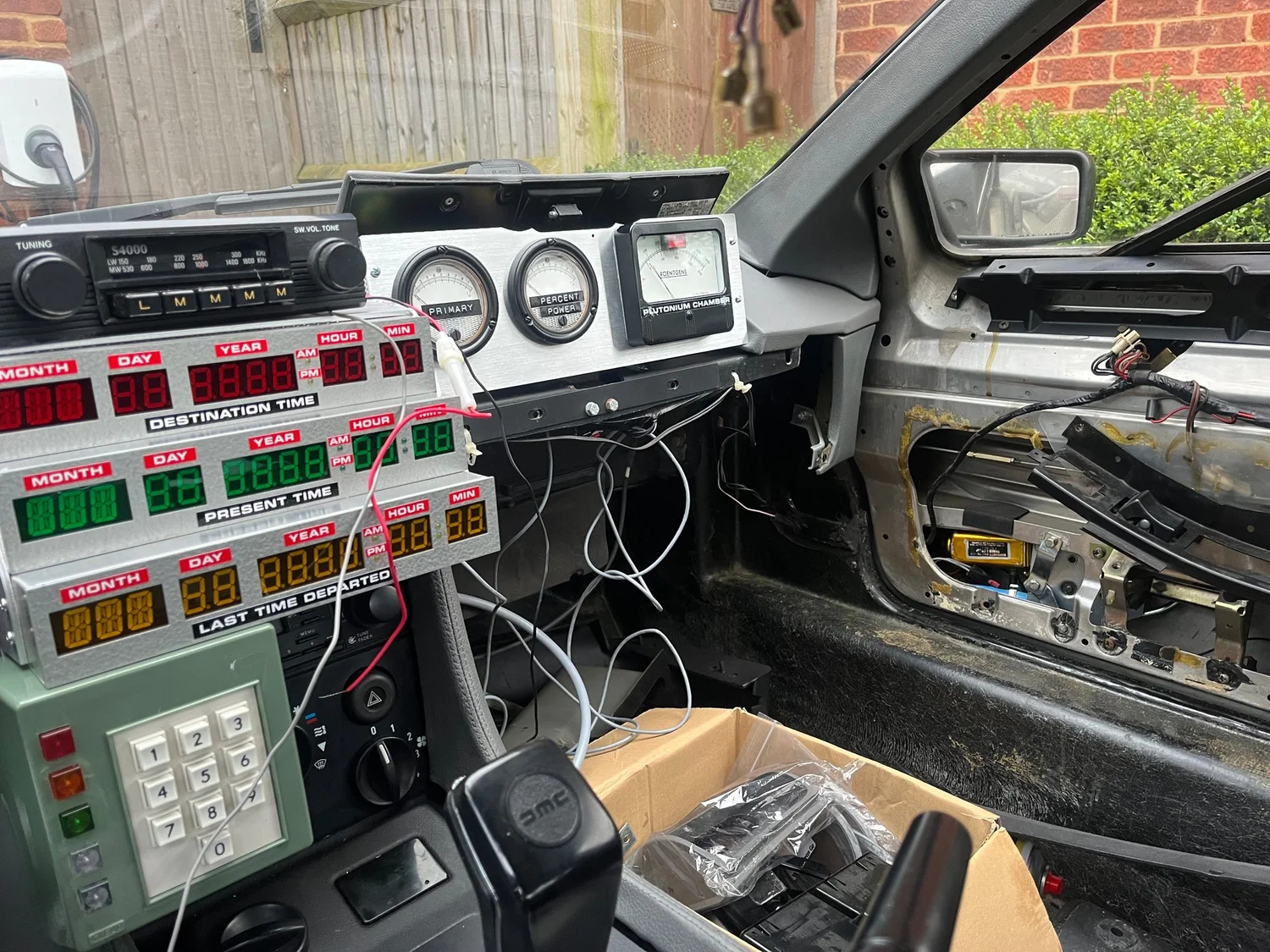 DeLorean time machine build – photo 20