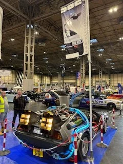 DeLorean time machine at comic cons and car shows – photo 3
