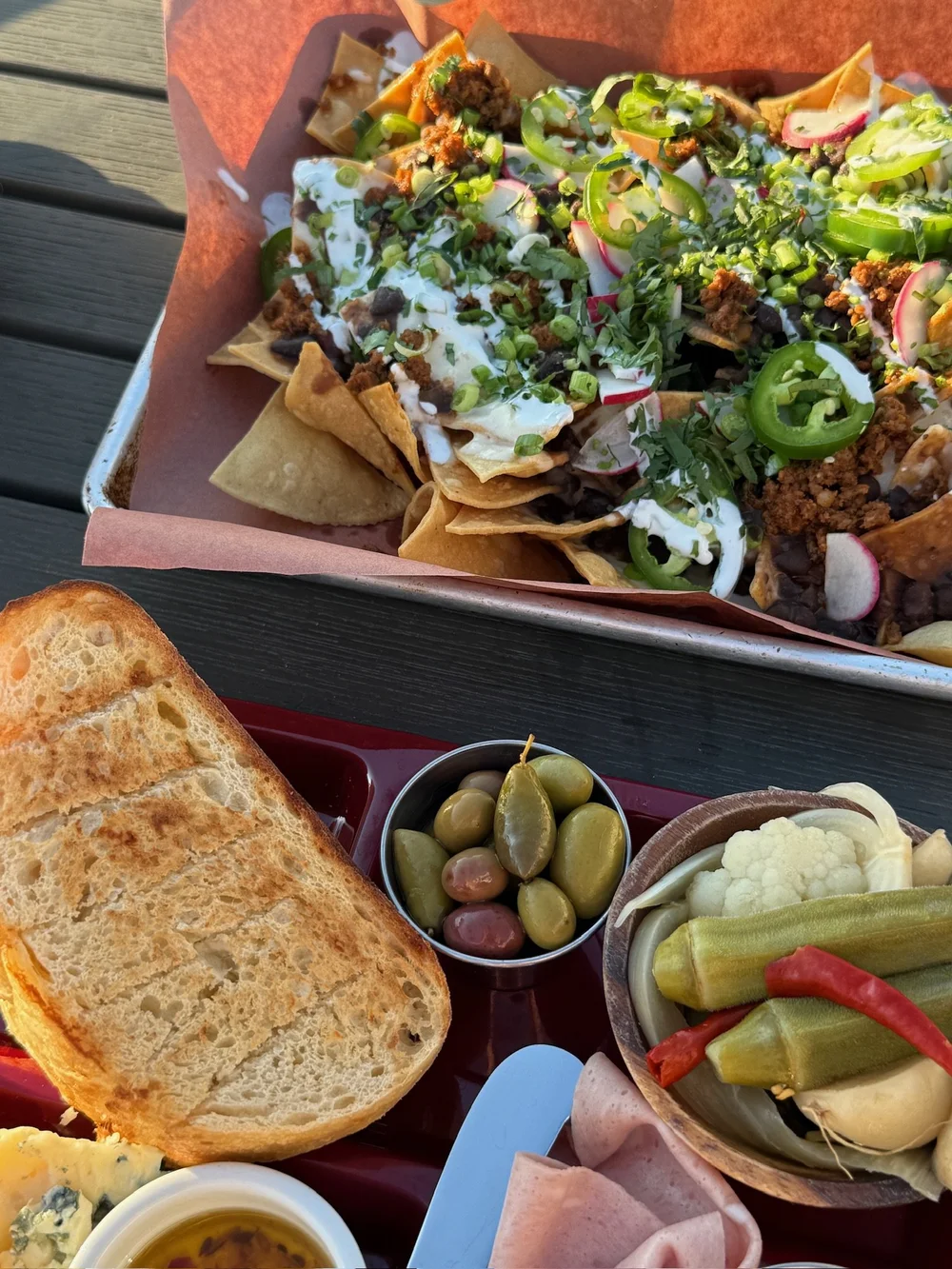 Food spread at a Women's Social
