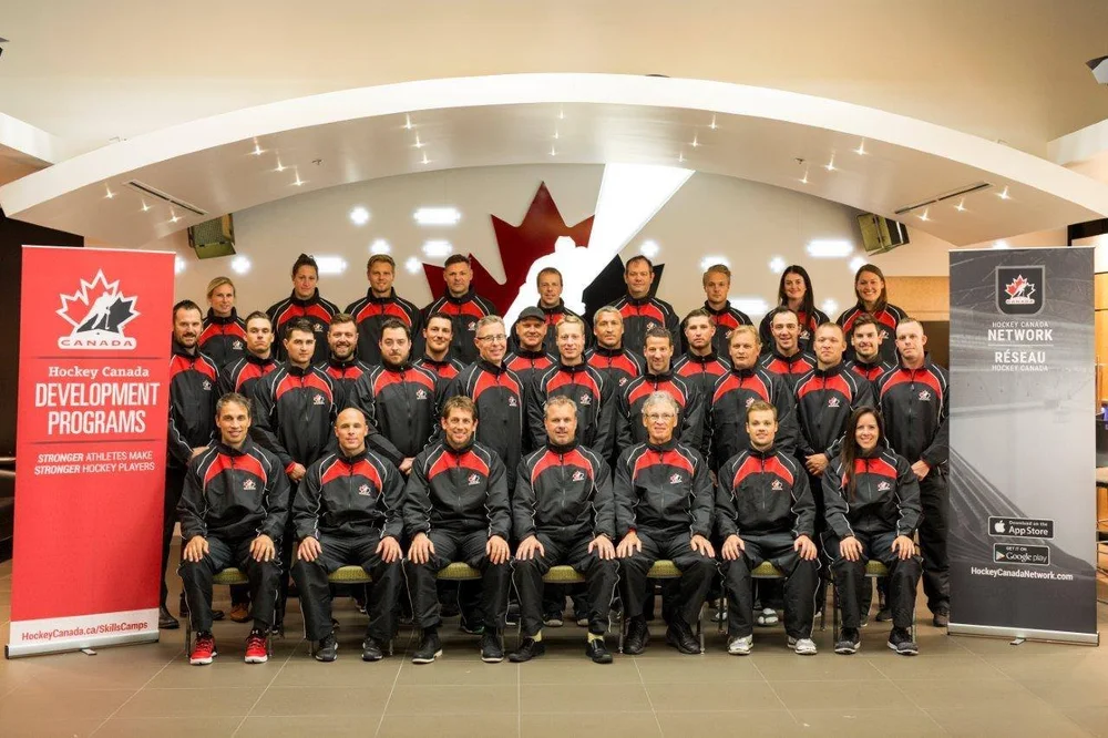 Bryce with Hockey Canada Development Programs staff