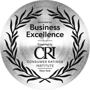 Consumer Ratings Institute Business Excellence insignia