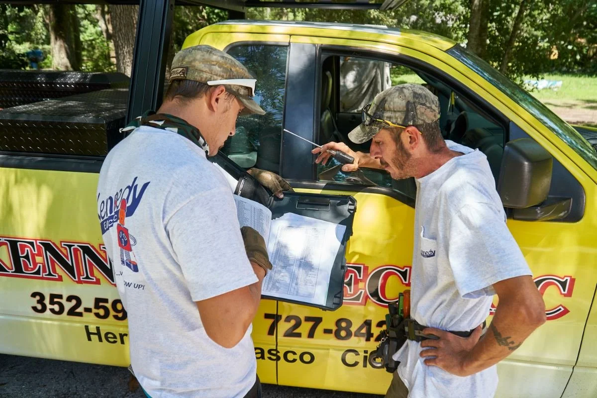 Kennedy Electric at work