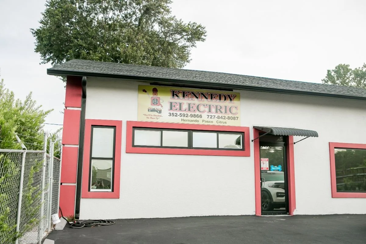 Kennedy Electric office, 1160 Ponce De Leon Blvd, Brooksville, FL.