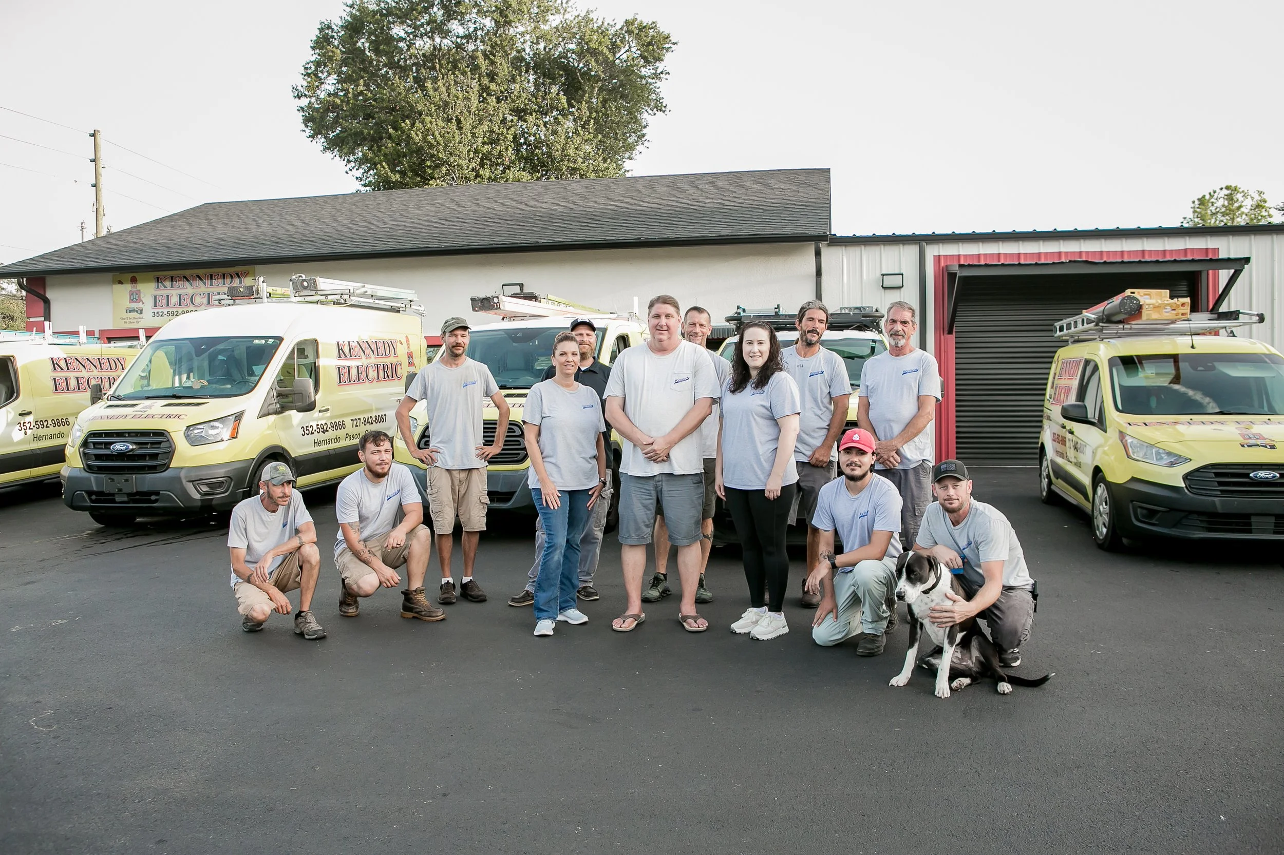 The Kennedy Electric team in Brooksville, FL