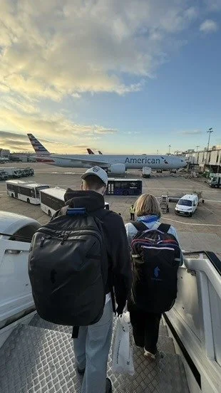 Landing in London