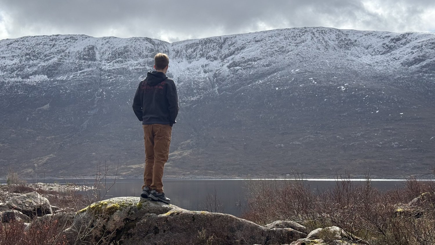 Snow on the hills