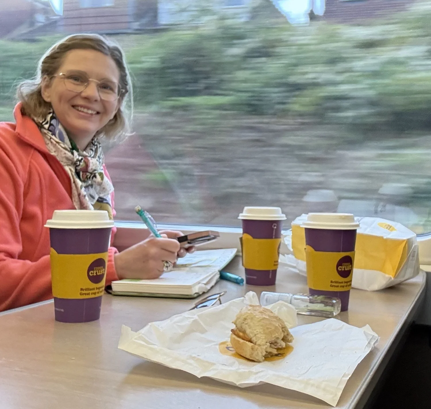 On the train to Moreton-in-Marsh
