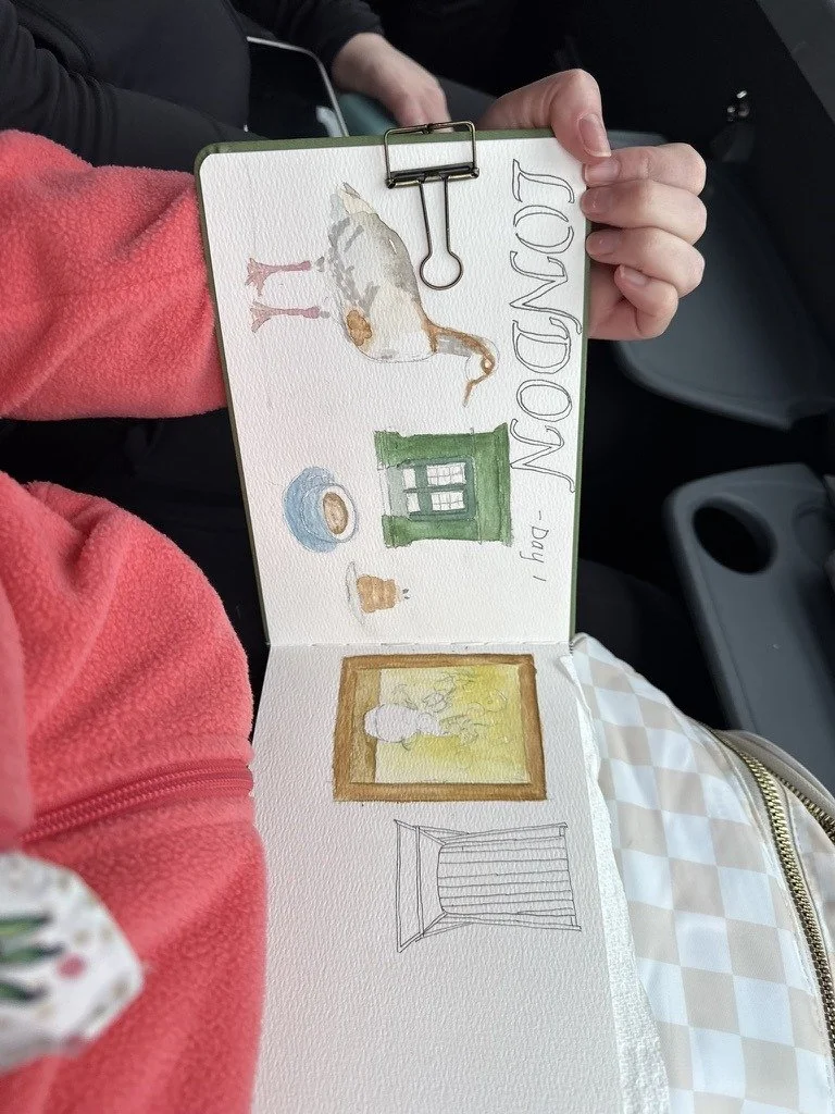 The sketchbook: London, day one
