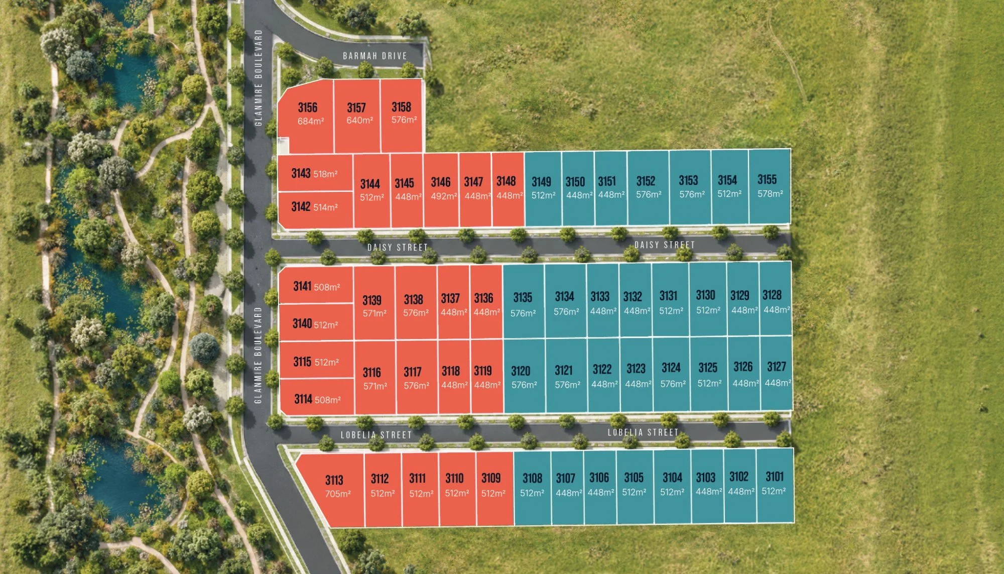Glanmire Park Stage 12 and Stage 12A release plan