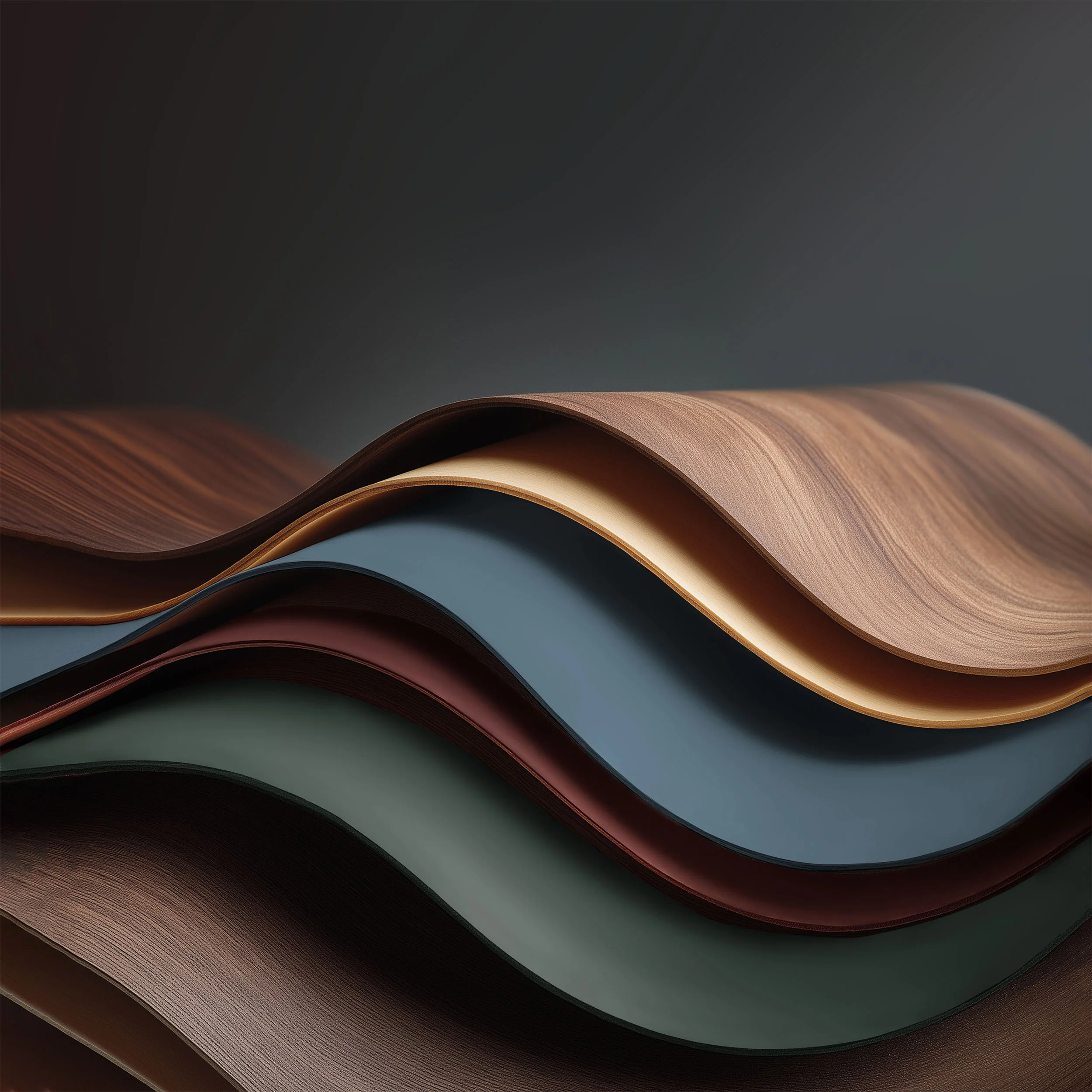 Layered EGGER wood decors
