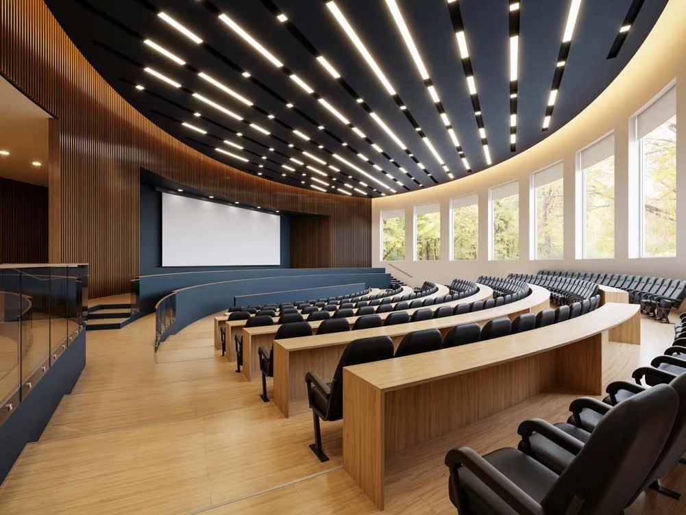 Higher Education interior with EGGER materials