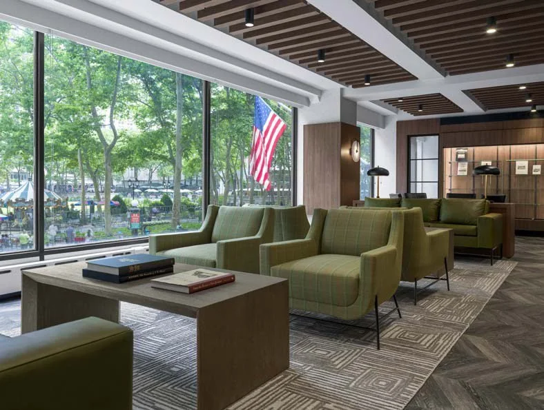Hospitality interior with EGGER materials