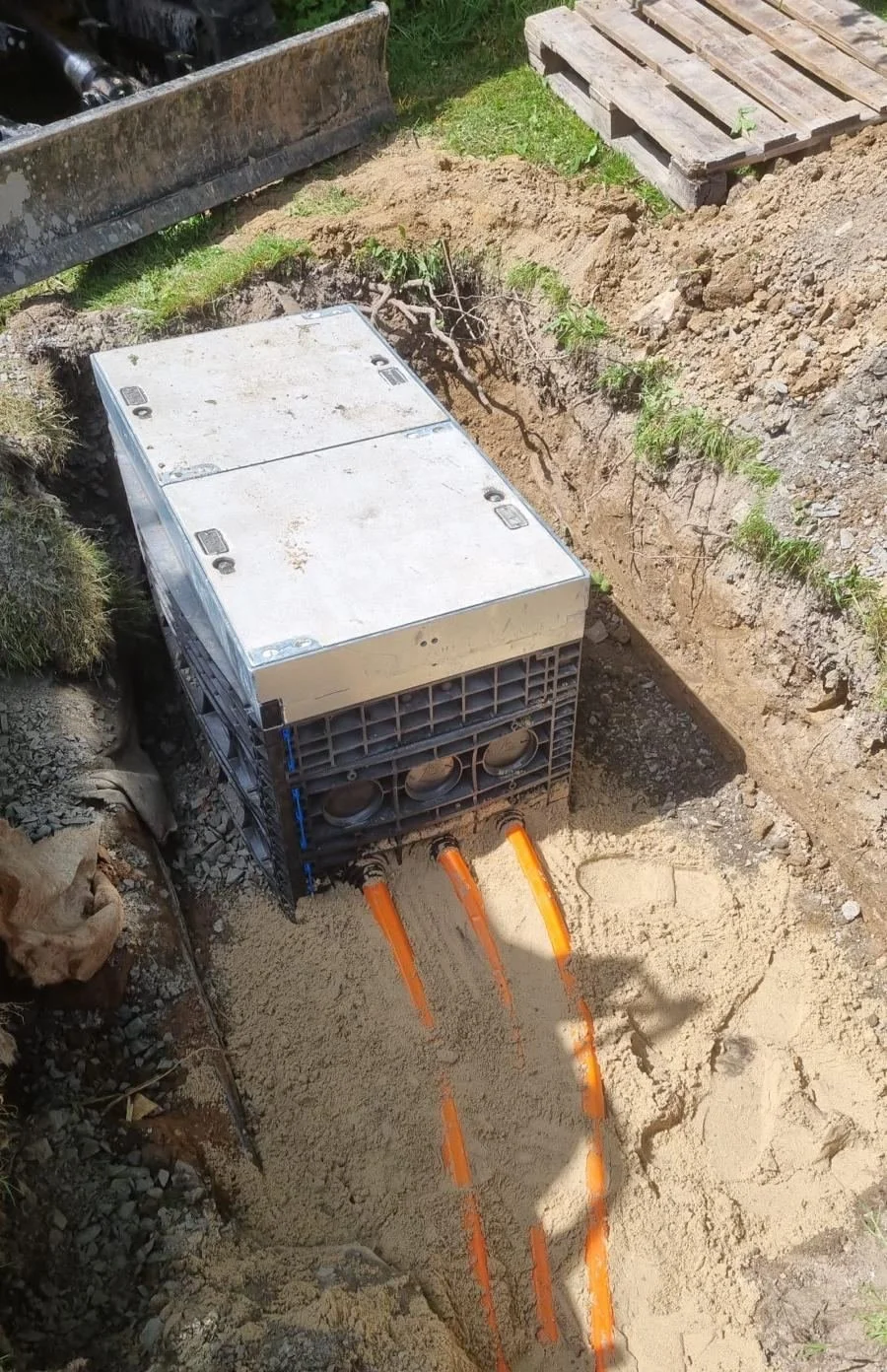 Lichtenau civil works project: StoneCraft GmbH site photo