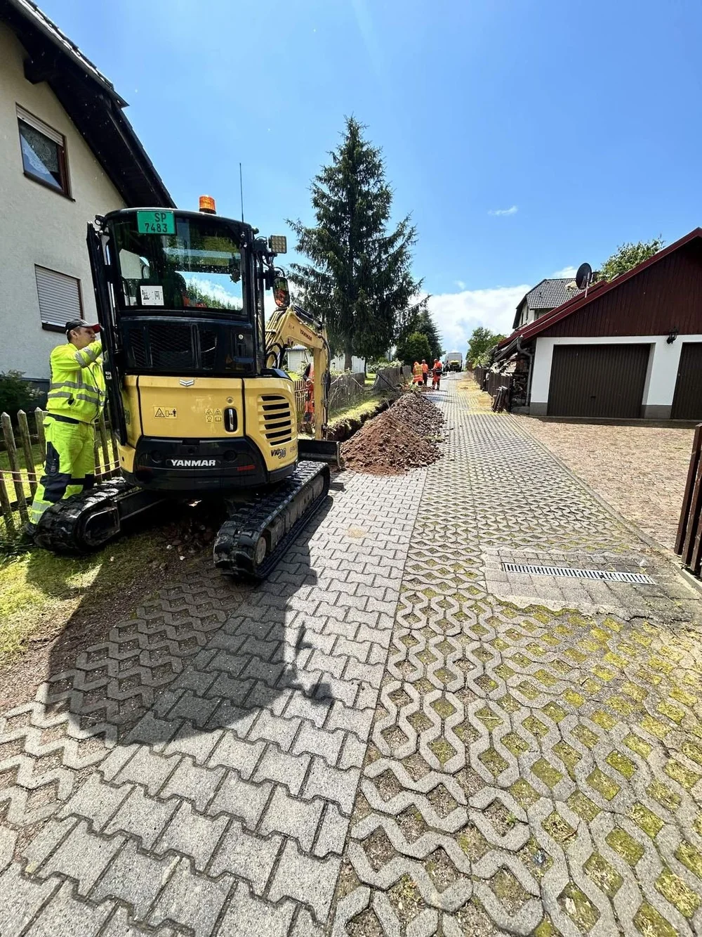 Bottrop civil works project: StoneCraft GmbH site photo