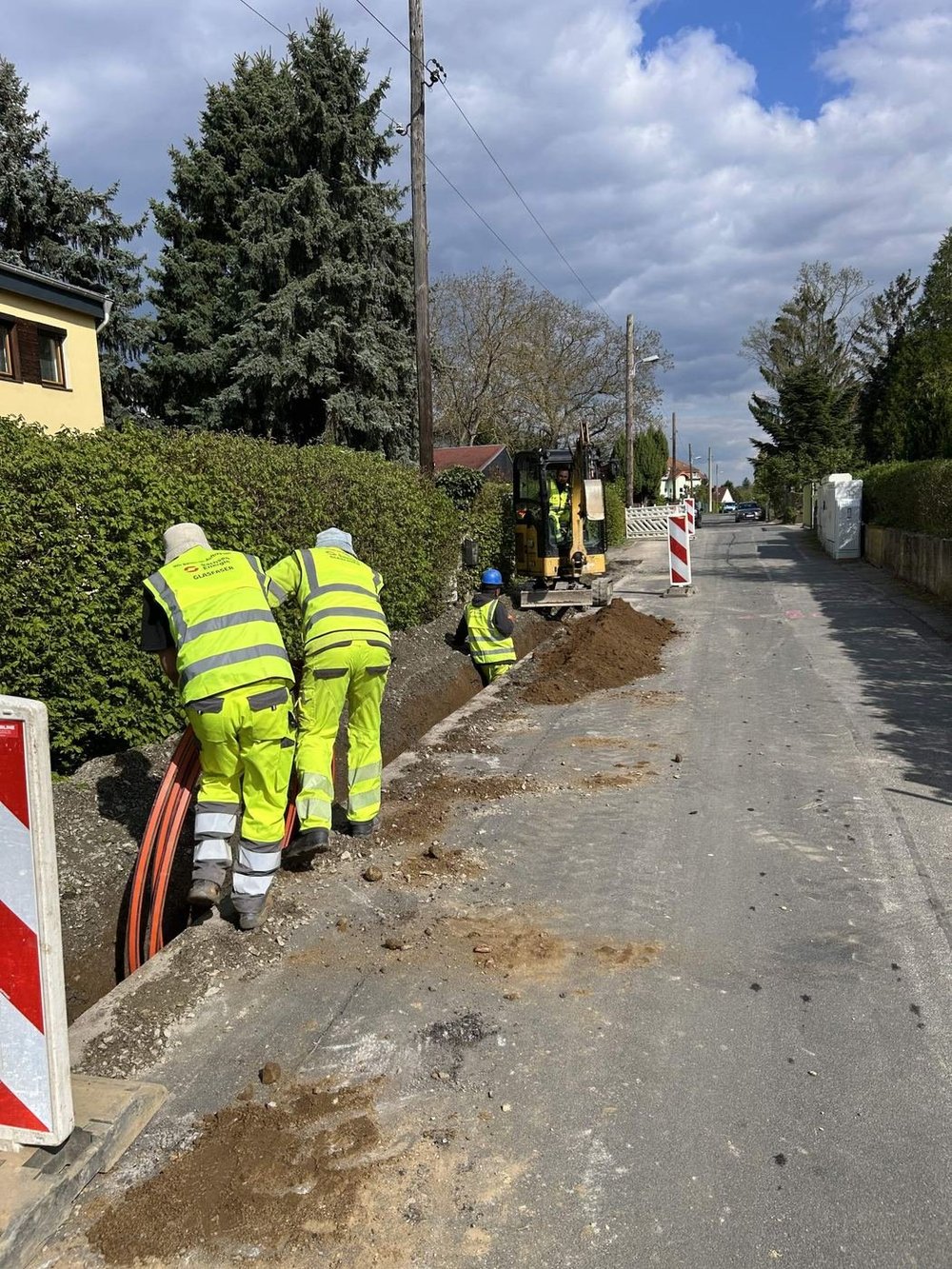 Münster civil works project: StoneCraft GmbH site photo
