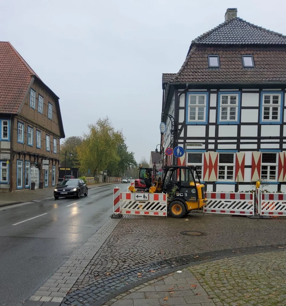 Paderborn civil works project: StoneCraft GmbH site photo